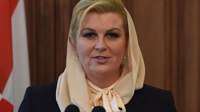 Croatian President Kolinda Grabar-Kitarović heding a large business delegation is scheduled to pay an official visit to the Iranian capital and discuss bilateral relation at Iran Chamber on Wednesday.