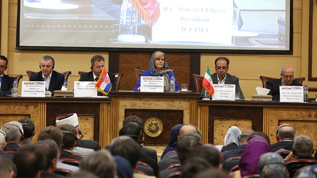 Iran and Croatia has emphasized their determination to boost economic relations.