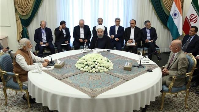 Iran, India and Afghanistan sign a key trilateral deal, known as the Chabahar agreement.