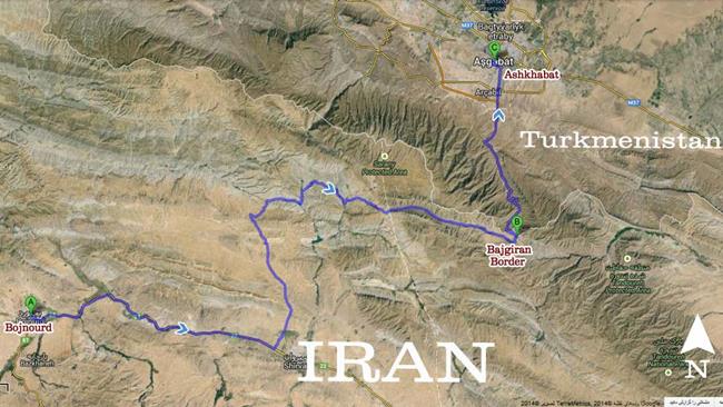 Bajgiran border was reopened on Saturday morning upon agreement reached between Iranian and Turkmen transport authorities.