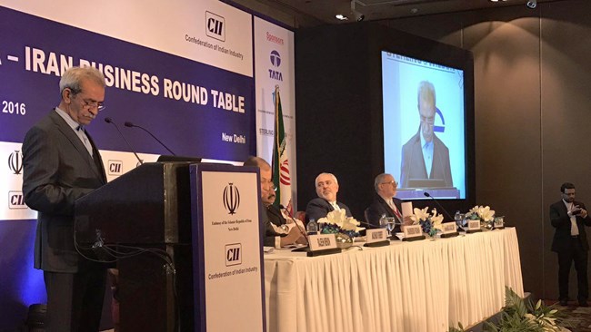 President of Iran Chamber of Commerce, Industries, Mines and Agriculture Gholam Hossein Shafei says Tehran and New Delhi can raise their trade exchange to 30 billion dollars in a long term period.