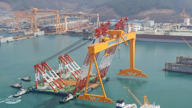 South Korea’s Daewoo Shipbuilding and Marine Engineering Company (DSME) – the world’s second biggest shipbuilding companies – has announced a major deal to develop an construction yard in Iran.