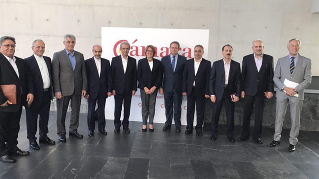 A high-ranking trade delegation from the Iranian private sector travelled to Madrid, Spain, and met with the heads of CESCE, the European nations export credit agency, to resolve banking and insurance issues impeding the development of bilateral trade.