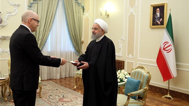 Iranian President Hassan Rouhani highlighted the good grounds for investment in Iran, calling on the Finnish investors to take the opportunity and work with the Iranian private sector.