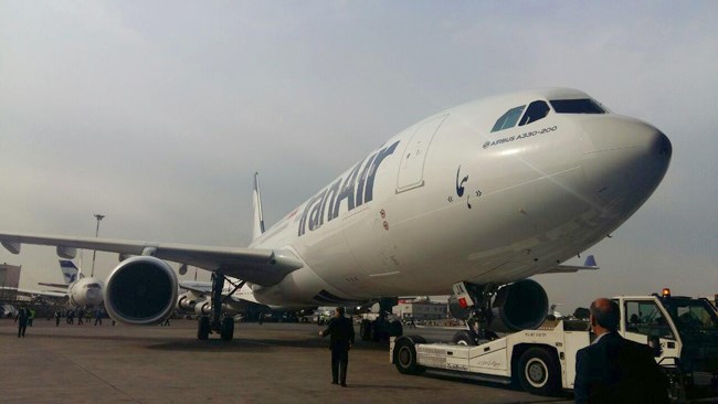 Iran’s national flag-carrier airline Iran Air has received its second Airbus plane that was purchased through a major post-sanctions deal with the European aviation giant.