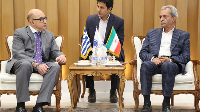 Greek ambassador to Tehran says his country is ready to boost cooperation with Iran in tourism, nanotechnology and hi-tech industries.