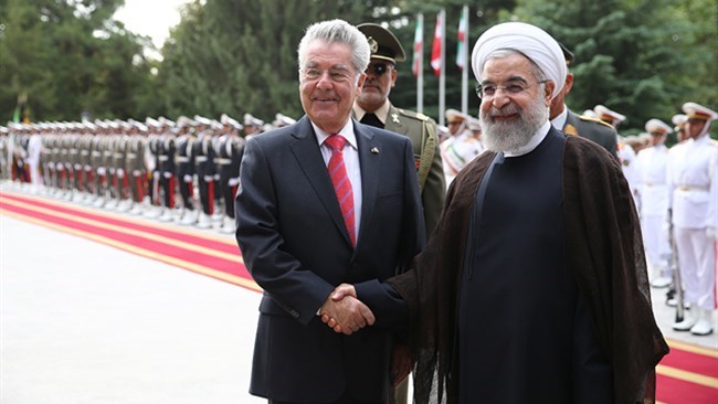 President Hassan Rouhani is to travel to Austria and Switzerland on a three-day visit on Monday, accompanied by a delegation of 110 businessmen from Iran Chamber of Commerce, Industries, Mines and Agriculture (ICCIMA).