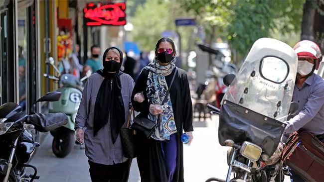 Iran made mask-wearing mandatory in public in Tehran on Saturday with violations punishable by fines, President Hassan Rouhani said, as a third wave of coronavirus infections sweeps across the country.