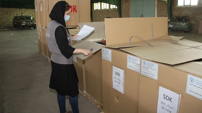 Iran’s plant protection authority has received the first consignment of pest control equipment, worth of around $125,000, supplied by the Food and Agriculture Organization of the United Nations (FAO).