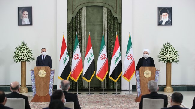 President Hassan Rouhani says his administration is determined to take the volume of Iran and Iraq’s annual bilateral trade to $20 million.