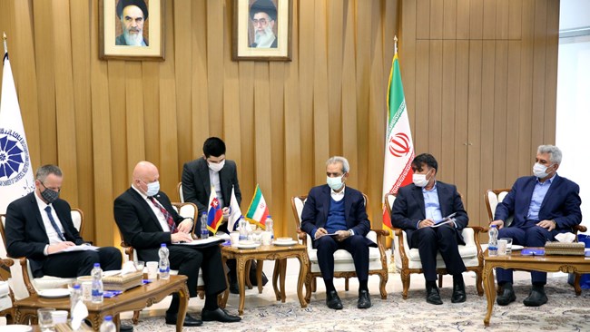 President of Iran Chamber of Commerce, Industry, Mines and Agriculture (ICCIMA) says Tehran and Bratislava enjoy warm political relations, however, their trade ties are not on par with that.