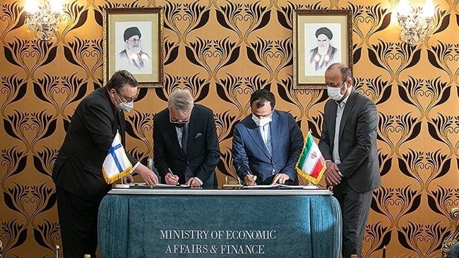 Iran and Finland have signed an agreement on avoiding double taxation as the two countries seek to expand trade and business ties.