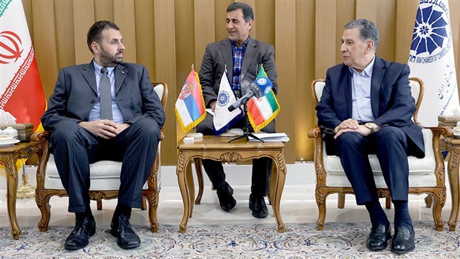 Referring to a proposal for forming a joint council of commerce, President of Iran Chamber of Commerce, Industries, Mines, and Agriculture (ICCIMA) Samad Hassanzadeh has said that the council could give a boost to trade cooperation between Iran and Serbia.