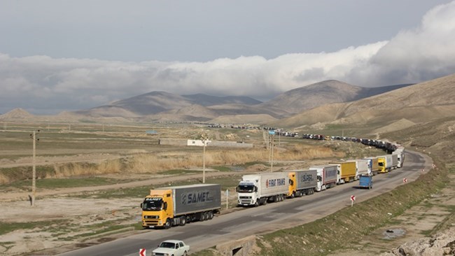 Iran’s Minister of Road and Urban Development Mehrdad Bazrpash has said that road transit through Iran has registered a new record.