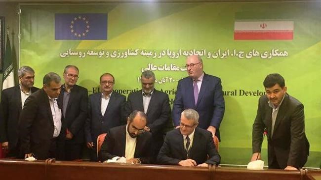 A 70-strong delegation of senior European officials and business leaders is in Tehran to examine capacities for further expansion of trade ties.