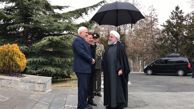 Hassan Rouhani has not accepted Zarifs letter or resignation, saying he is the best candidate to lead the country’s foreign policy at "this hard time".