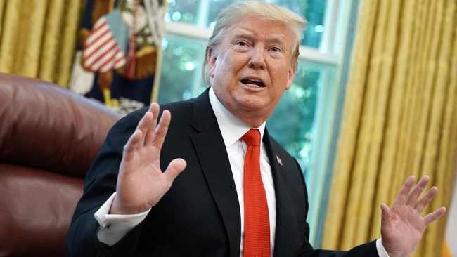 US President Donald Trump has left the impression with foreign officials, members of his administration and others involved in Iranian negotiations that he is actively considering a French plan to extend a $15 billion credit line to the Iranians, if Tehran comes back into compliance with the Obama-era nuclear deal.