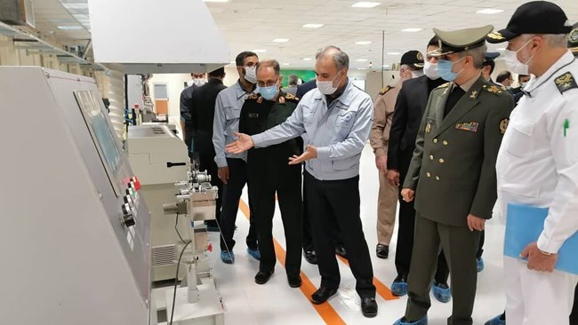 Iran’s defense minister inaugurated a factory producing Teflon cables with application in military and civilian industries.