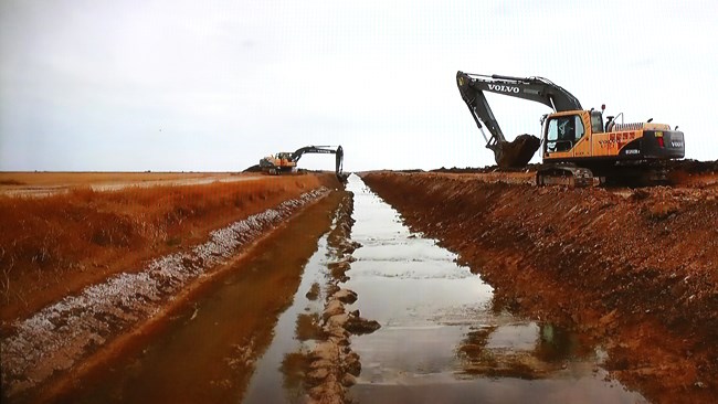 Iranian President Hassan Rouhani has inaugurated over 75 trillion rials (over $312 million) in agricultural projects in four Iranian provinces as his administration moves ahead with restoration and revival schemes for farms across the country.