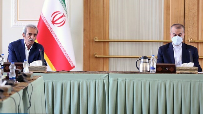 Iranian Foreign Minister Hossein Amir Abdollahian says the Ministry of Foreign Affairs is determined to support the role and participation of the private sector in relations with other countries.