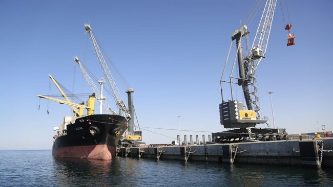 A new direct shipping route between Iran’s southeastern port of Chabahar and Indian ports of Nhava Sheva and Kandla will open next month with the arrival of a container service at Shahid Beheshti port, an Iranian official says.