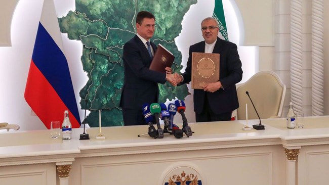 Iran and Russia have signed four new cooperation agreements as part of efforts to deepen energy and economic ties between the two countries.