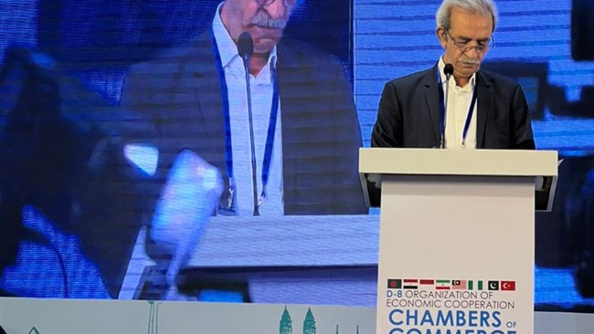 President of Iran Chamber of Commerce, Industries, Mines, and Agriculture (ICCIMA) Gholam Hossein Shafei on Tuesday urged the need for the D-8 member states to increase their participation to the global value chain to intensify their presence in global markets.