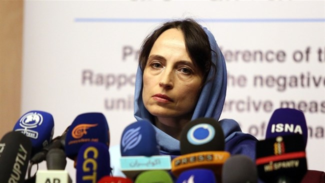 A UN special rapporteur has said that since the re-imposition of the US unilateral sanctions in 2018, general prices in Iran rose 85% and food prices doubled.