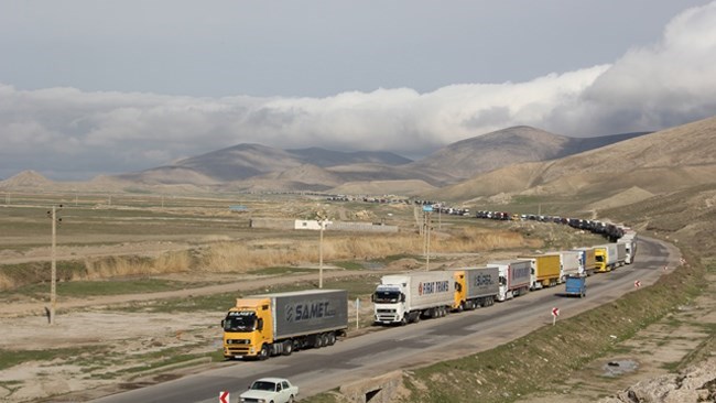 The transit of goods through the Iranian land and territory in the first two months of the current Iranian calendar year (March 20- May 20) registered a 56.5 percent hike compared to last year’s corresponding period.