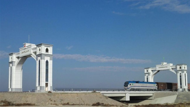 A Chinese transit train will enter Iran from Incheh Borun Crossing after crossing Kazakhstan and Turkmenistan, the Iranian ambassador to China said.