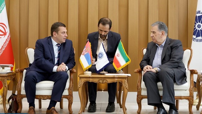 President of Iran Chamber of Commerce, Industries, Mines, and Agriculture (ICCIMA) Samad Hassanzadeh has signaled the readiness of the Iranian Chamber of Commerce to give a boost to trade relations with Serbia.