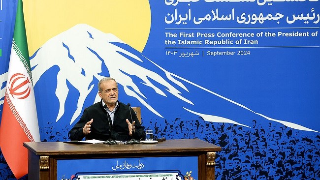 Iranian President Masoud Pezeshkian says his government will work with international partners to resolve disputes surrounding the Financial Action Task Force (FATF) and the Joint Comprehensive Plan of Action (JCPOA) to improve Iran’s foreign relations and achieve long-term goals.