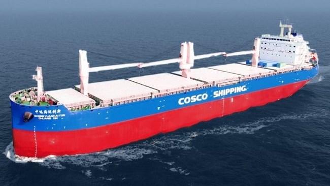 China’s COSCO Shipping Group has concluded the contract with domestic Iranian companies for the construction of 42 bulk carriers, valued at more than $2 billion.