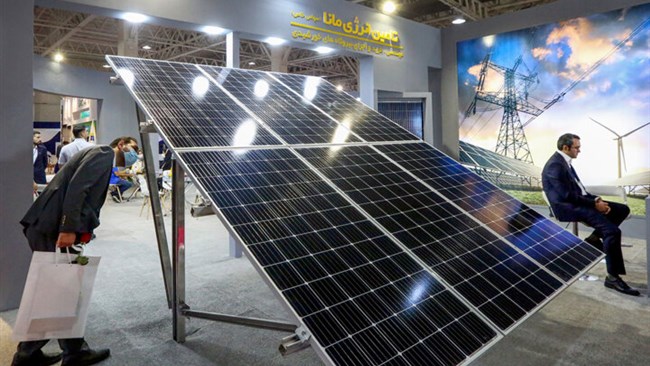 The 14th Iran International Renewable Energy and Energy Efficiency Exhibition opened in Tehran on Thursday, January 2.