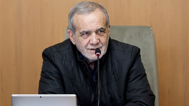 President Masoud Pezeshkian says the government has no intention of cutting off water, electricity or gas supplies to industries, despite reduced rainfall in recent years.