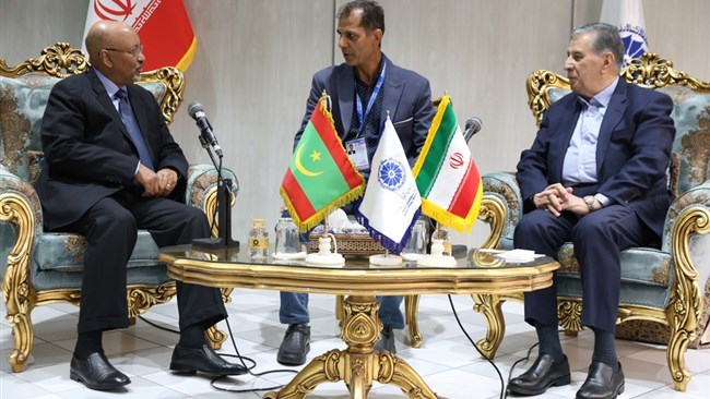 In a meeting on the sidelines of Iran Expo 2025, Iran Chamber of Commerce President Samad Hassanzadeh and his Mauritanian counterpart discussed ways to enhance bilateral relations between the two nations in the economic, cultural, and social spheres.